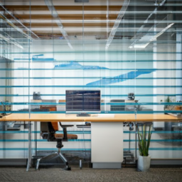 AI 생성 이미지 - ChatGPT (OpenAI) Efficient office workspace